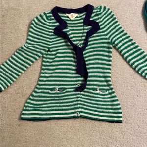 Adorable tie neck sweater